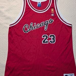 Champion Chicago Bulls Jordan jersey 48 L